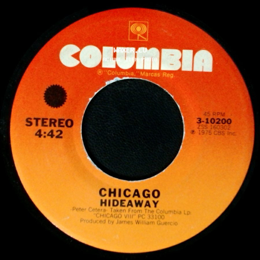 Chicago - Hideaway / Brand New Love Affair Part I & Ii side A