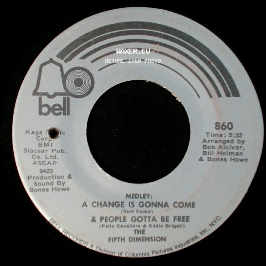 The Fifth Dimension - The Declaration / Medley: A Change Is Gonna Come & People Gotta Be Free side B
