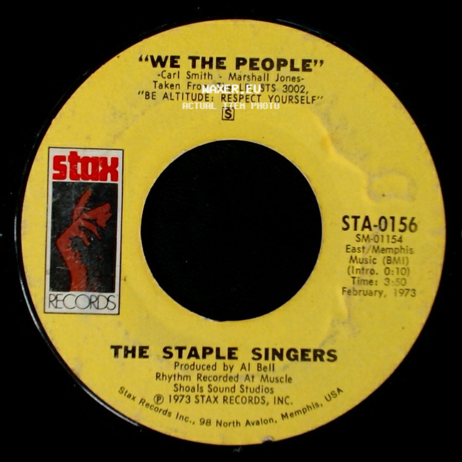 The Staple Singers - Oh La De Da / We The People side B