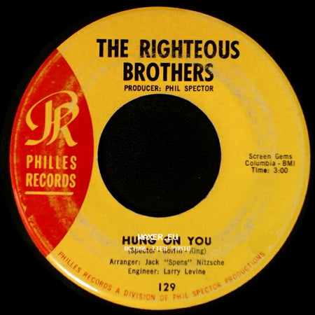 The Righteous Brothers - Hung On You / Unchained Melody side A