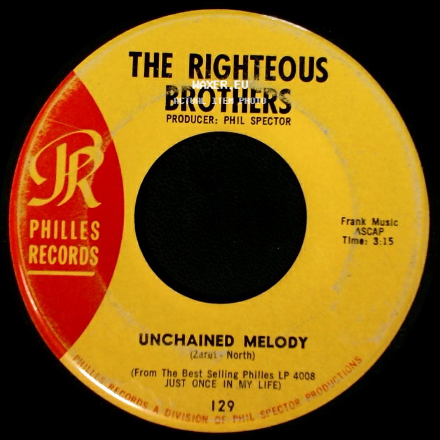 The Righteous Brothers - Hung On You / Unchained Melody side B