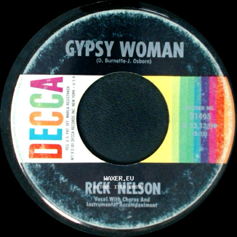 Rick Nelson - Gypsy Woman / String Along side A