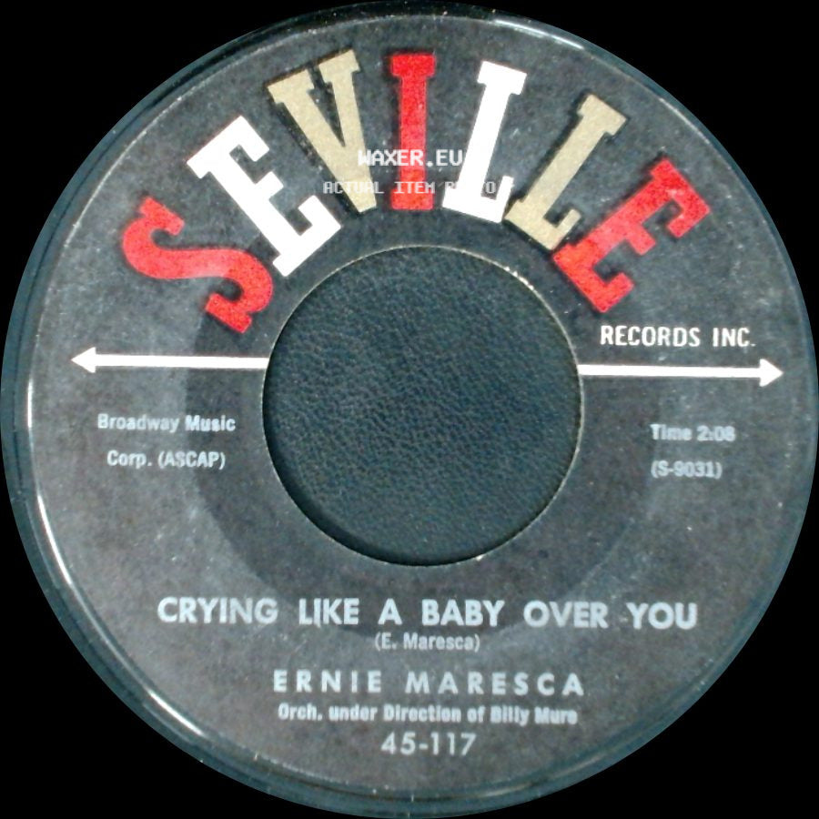 Ernie Maresca - Crying Like A Baby Over You / Shout! Shout! (Knock Yourself Out) side A