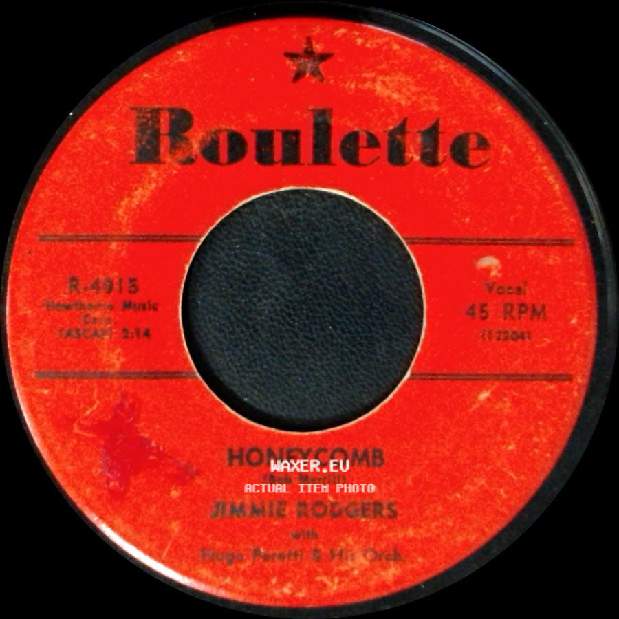 Jimmie Rodgers - Their Hearts Were Full Of Spring / Honeycomb side B
