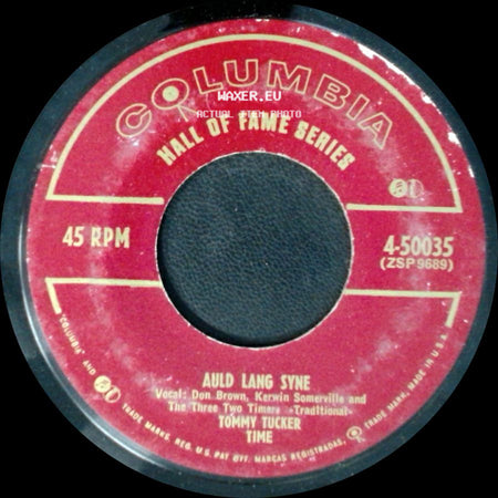 Tommy Tucker Time / Tommy Tucker - Auld Lang Syne / Happy Birthday To You side A