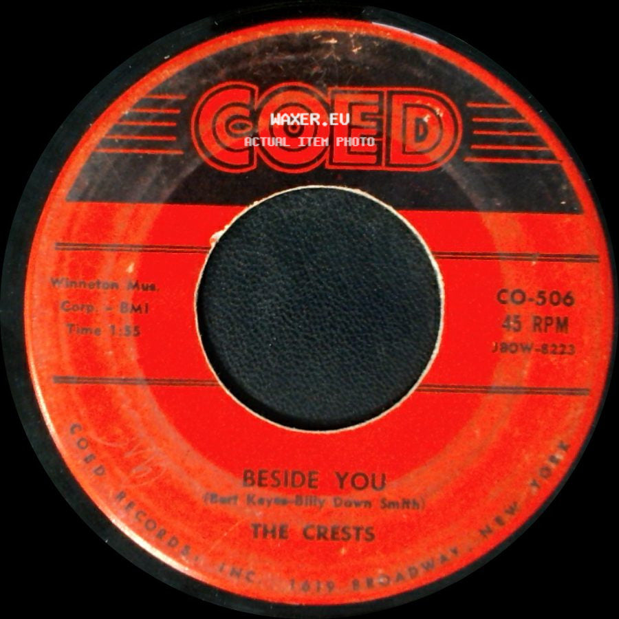 The Crests - 16 Candles / Beside You side B