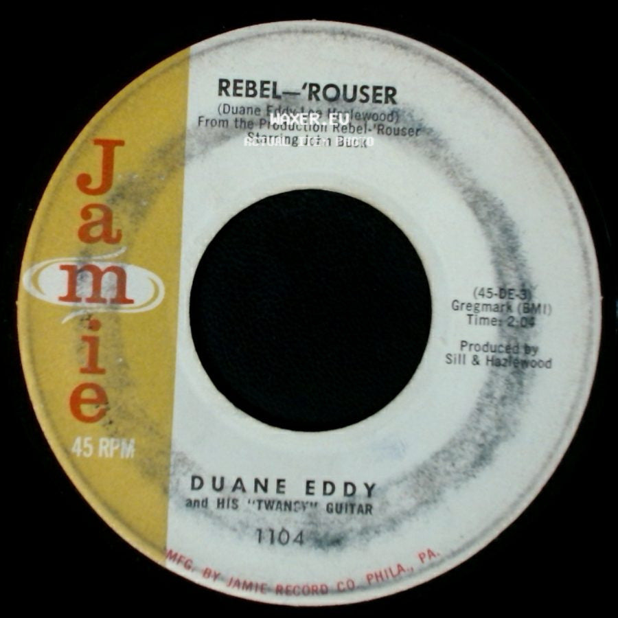 Duane Eddy - Rebel - 'rouser / Stalkin' side A