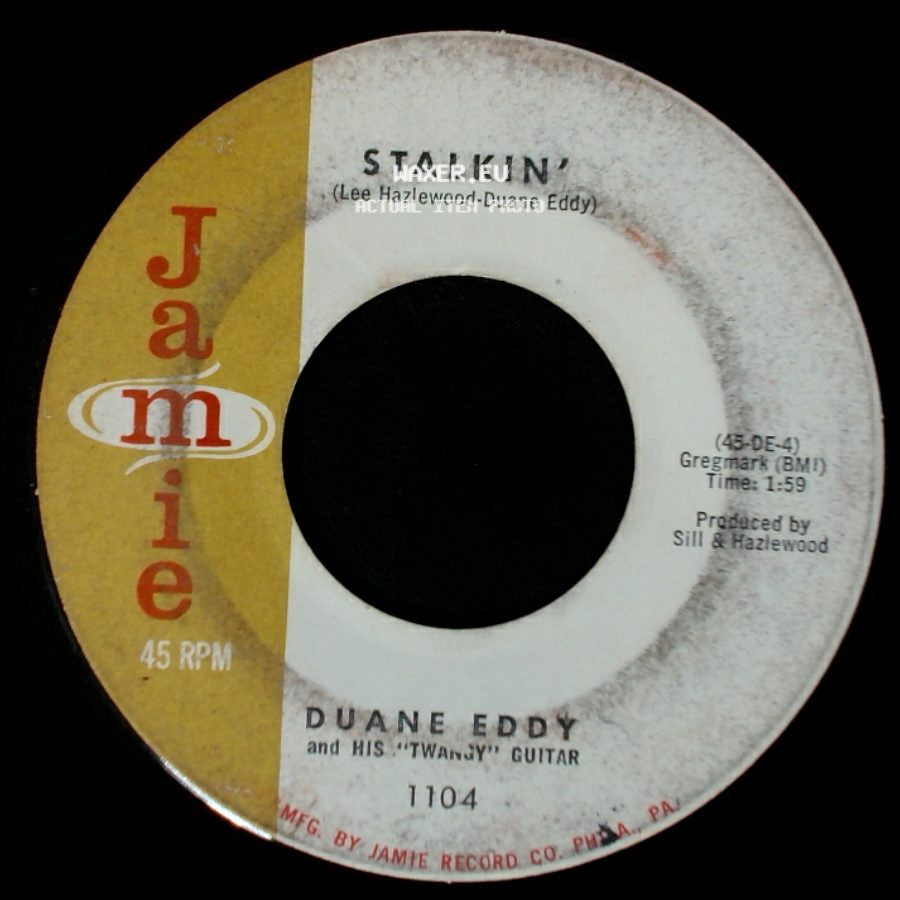 Duane Eddy - Rebel - 'rouser / Stalkin' side B