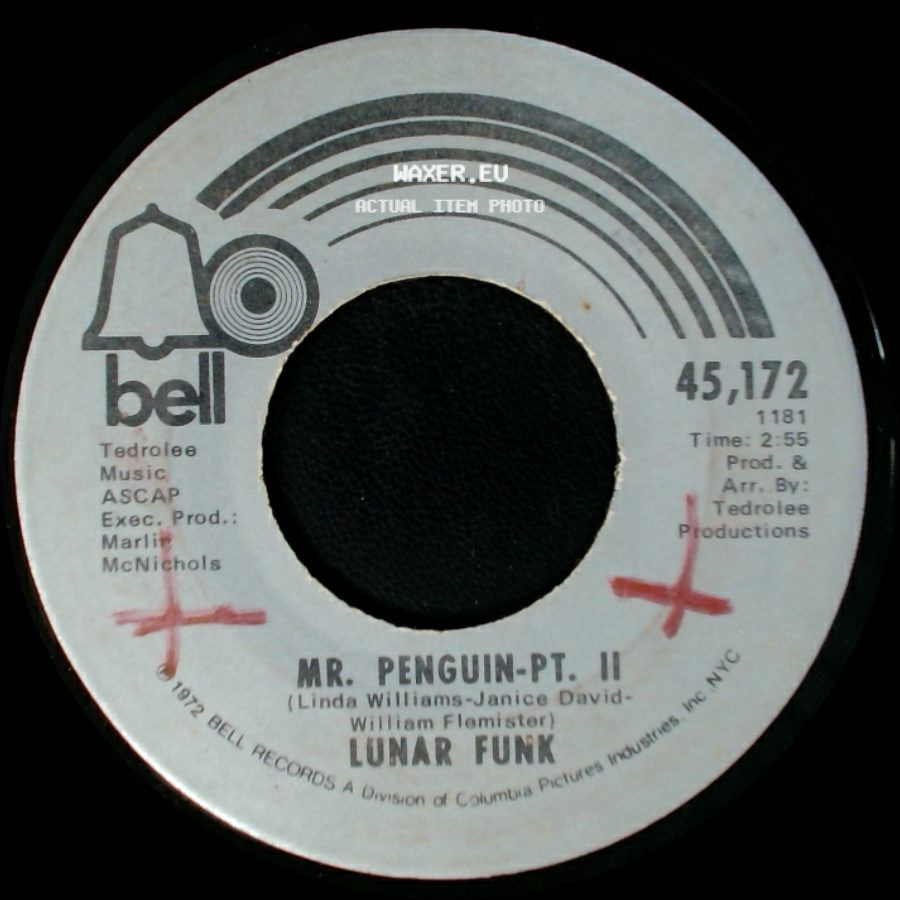 Lunar Funk - Mr. Penguin - Pt. 1 / Mr. Penguin - Pt. Ii side B