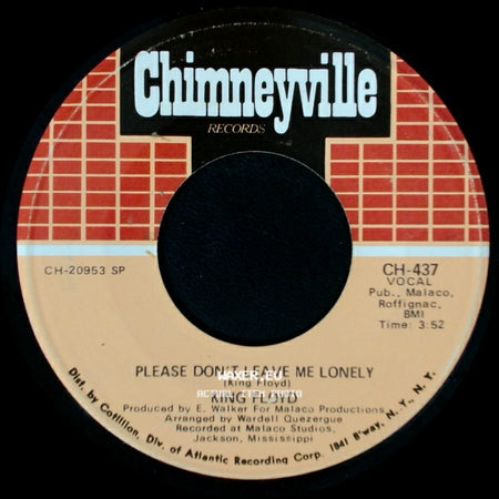 King Floyd - Baby Let Me Kiss You / Please Don't Leave Me Lonely side B