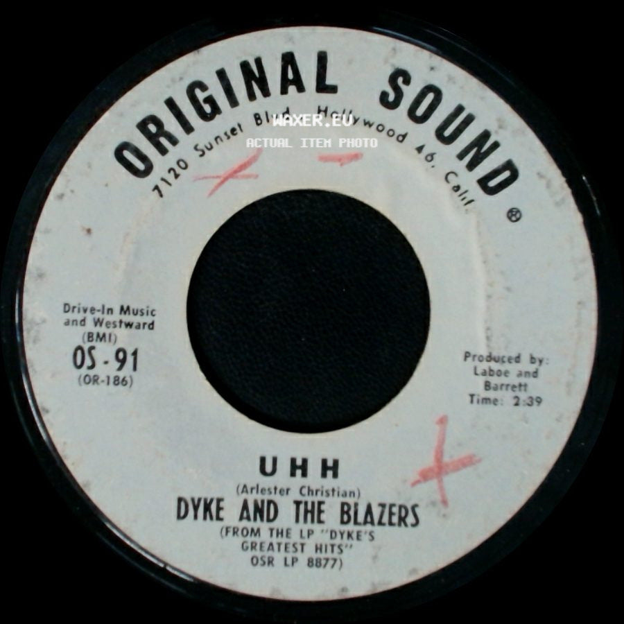 Dyke And The Blazers - My Sisters' And My Brothers' Day Is Comin' / Uhh side B