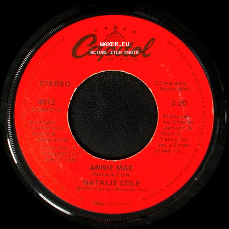 Natalie Cole - Just Can't Stay Away / Annie Mae side B