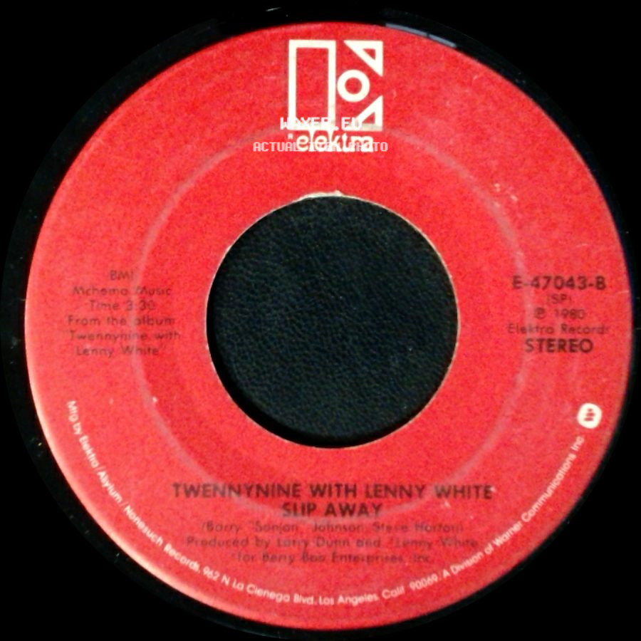 Twennynine With Lenny White - Slip Away / Kid Stuff side A