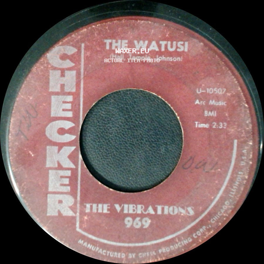 The Vibrations - The Watusi / Wallflower (Temple, Johnson) side A