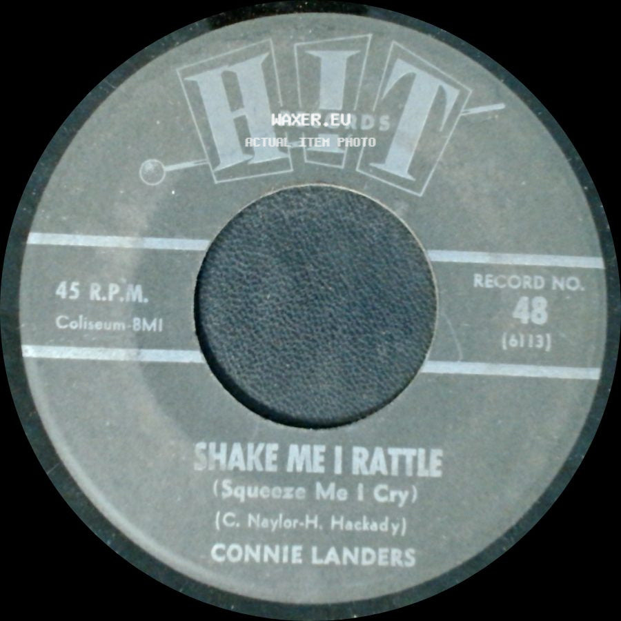 Connie Landers / Woody Martin - Shake Me I Rattle / My Dad side A
