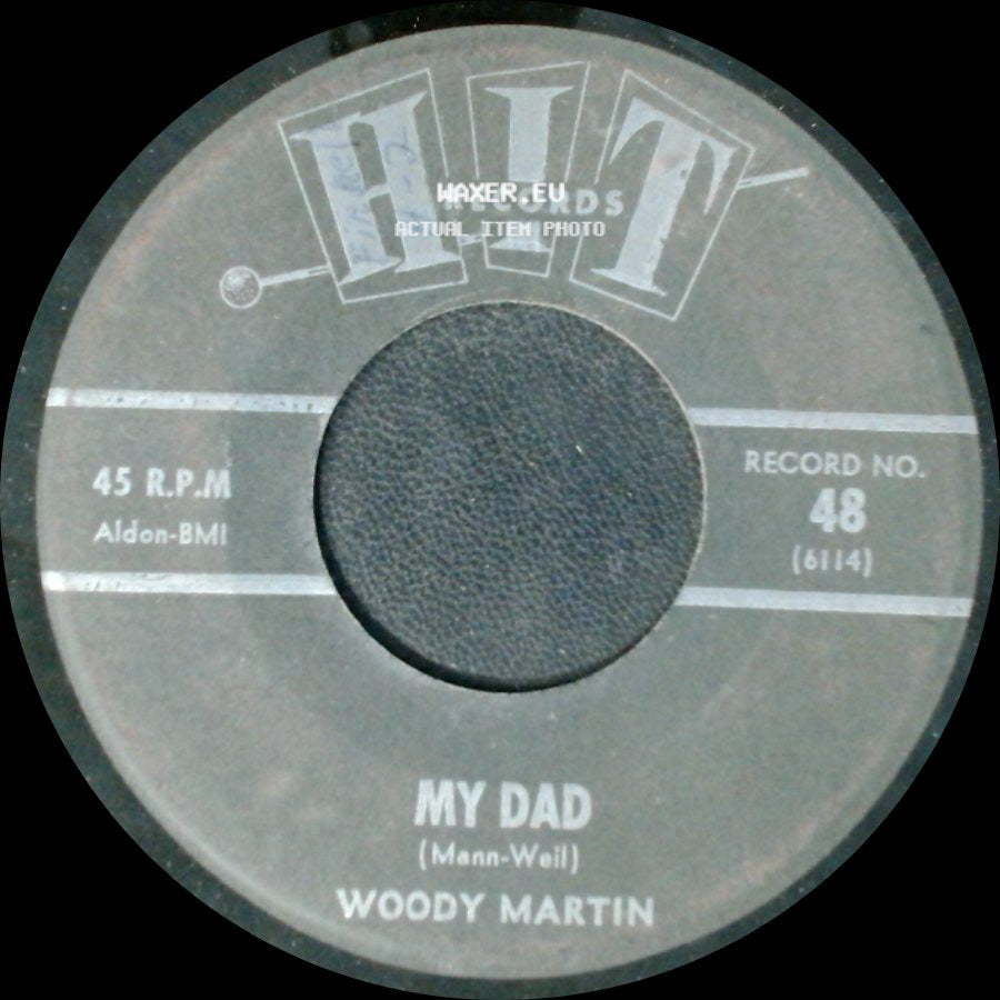 Connie Landers / Woody Martin - Shake Me I Rattle / My Dad side B