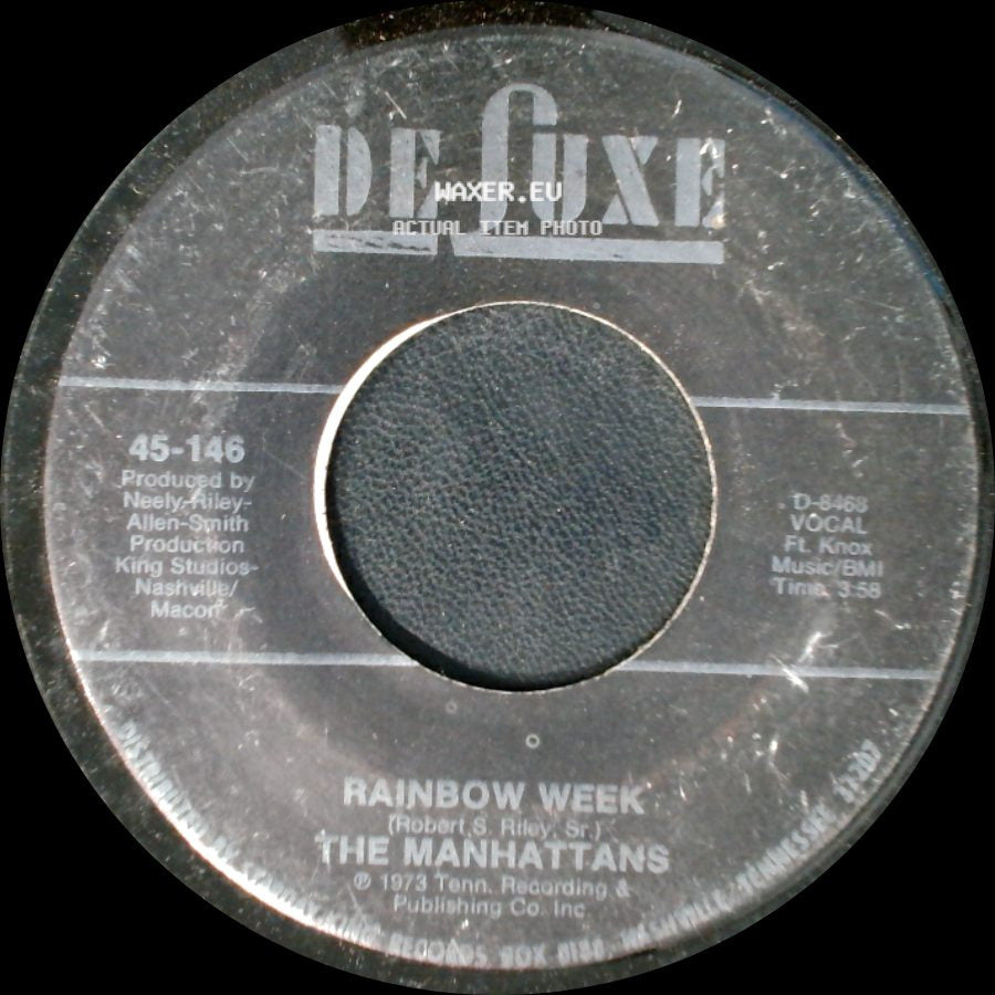 The Manhattans - Rainbow Week / Loneliness side A