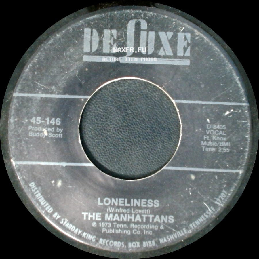 The Manhattans - Rainbow Week / Loneliness side B