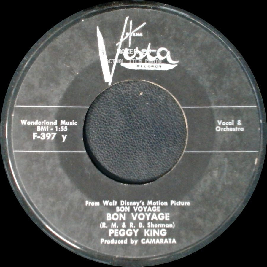 Peggy King - I Get A Kick Outa Kissin' / Bon Voyage side B