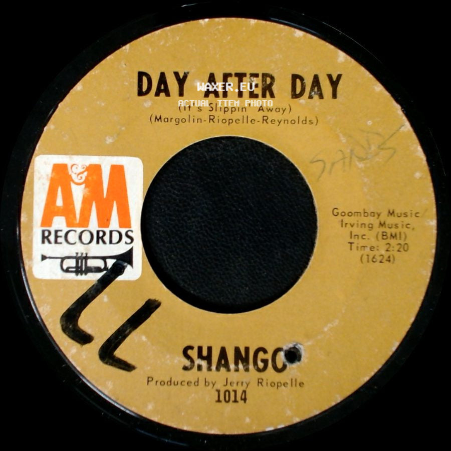 Shango - Day After Day (It's Slippin' Away) / Mescalito side A