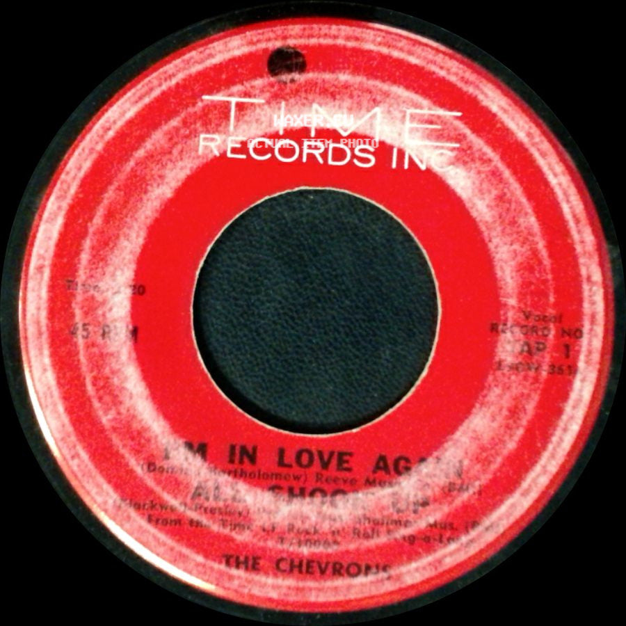 The Chevrons - Come Go With Me / I'm In Love Again side B