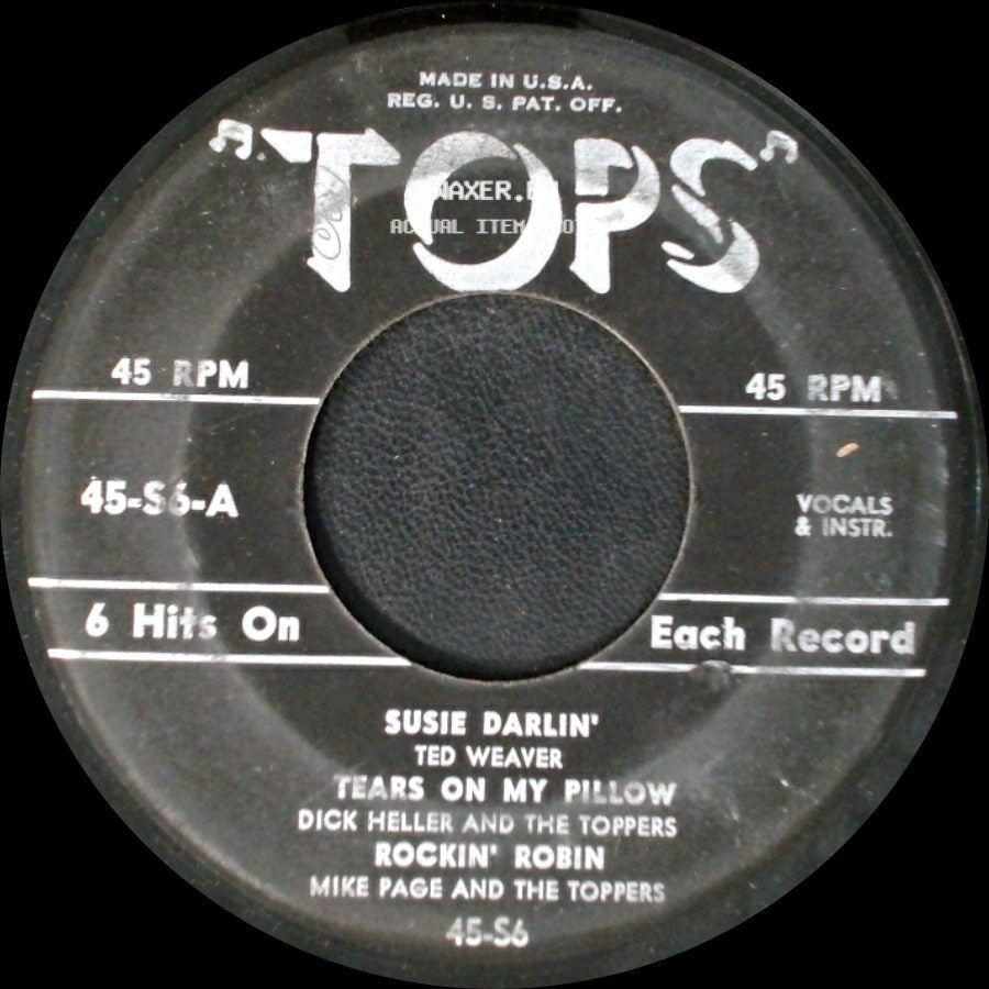 Jerry Case And The Toppers; Antonio Paladino; Sandy Beaumont And The Toppers - Unknown Title A / Little Star; Volare (Nel Blu Dipinto Di Blu); Bird Dog side A