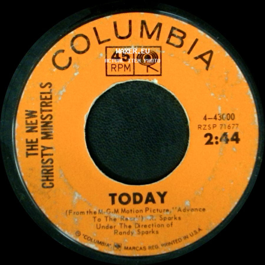 The New Christy Minstrels - Miss Katy Cruel / Today side B