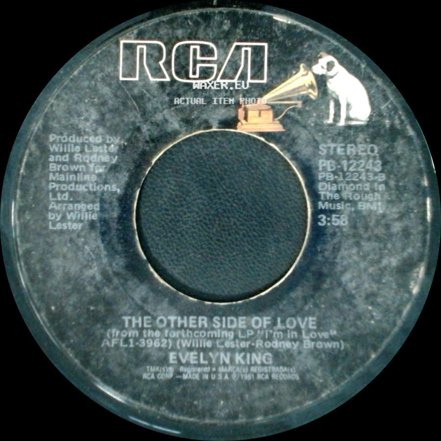 Evelyn King - I'm In Love / The Other Side Of Love side B