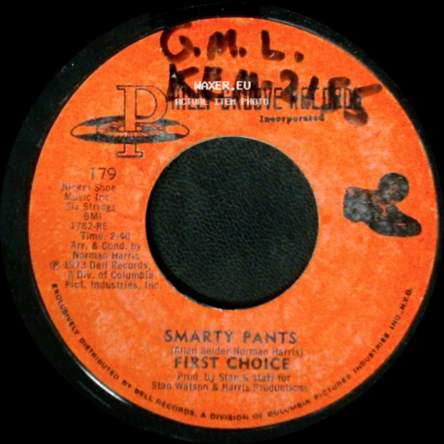 First Choice - Smarty Pants / One Step Away side A