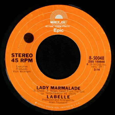 Labelle - Lady Marmalade / Space Children side A