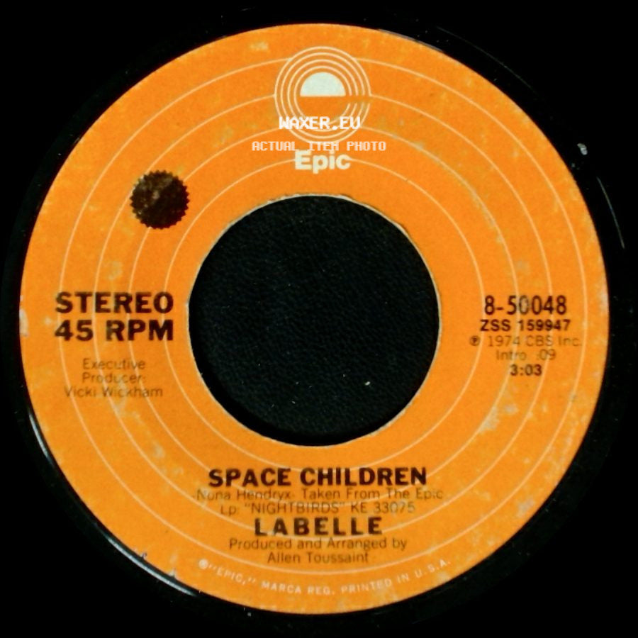 Labelle - Space Children / Lady Marmalade side A
