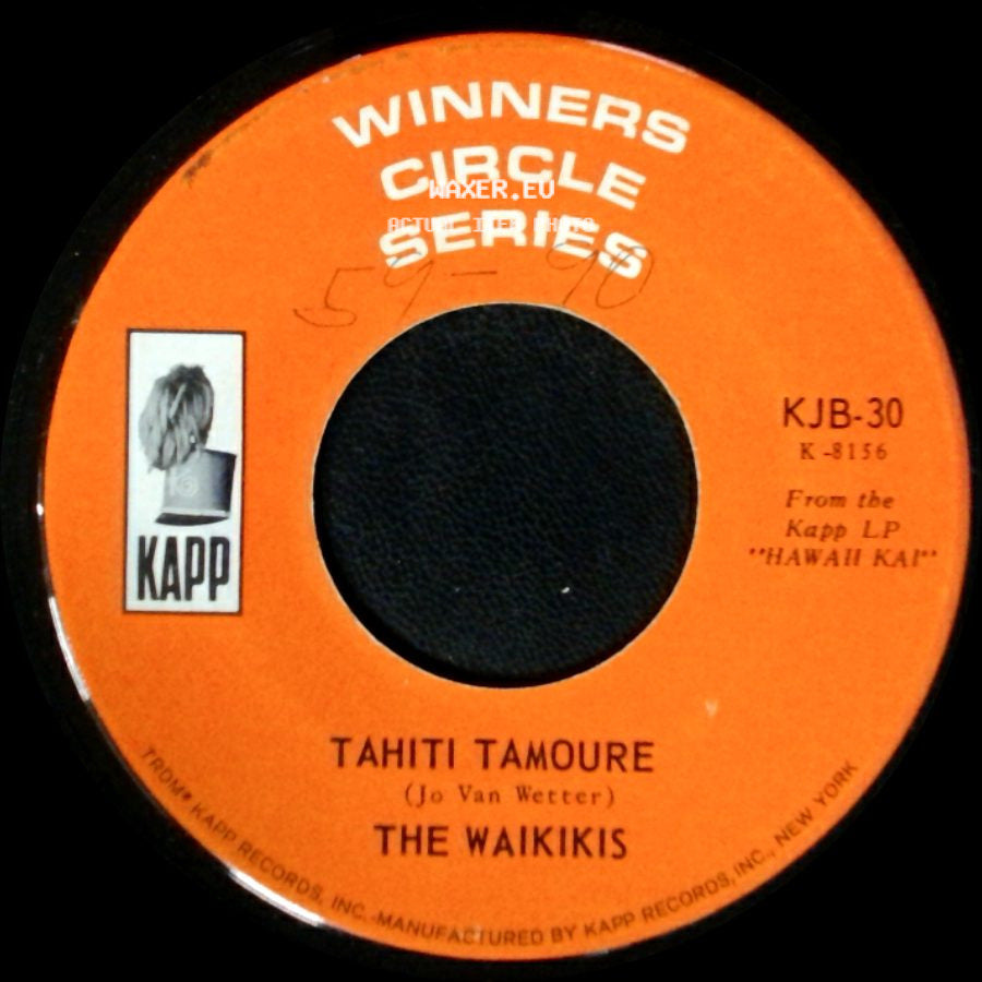 The Waikikis - Hawaii Tattoo / Tahiti Tamoure side B