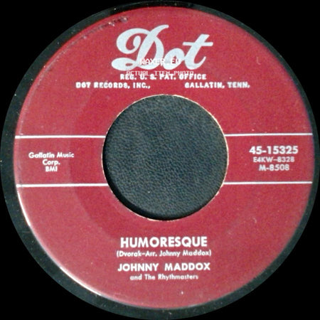 Johnny Maddox And The Rhythmasters - Humoresque / The Crazy Otto (Medley) side A