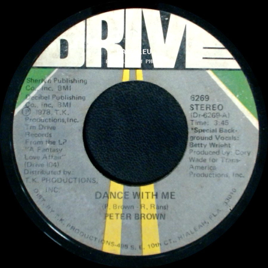 Peter Brown - Dance With Me / For Your Love side A