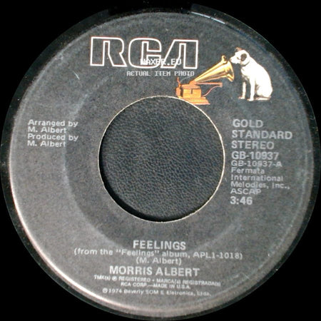Morris Albert - Feelings / Memories side A