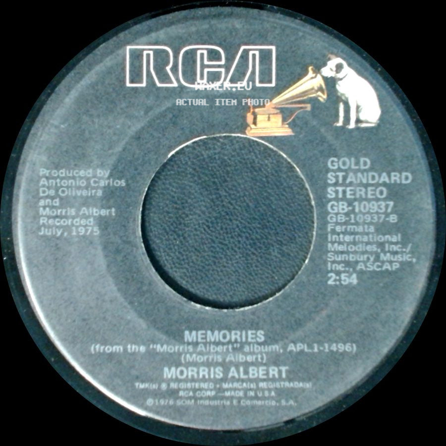 Morris Albert - Feelings / Memories side B