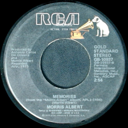 Morris Albert - Feelings / Memories side B