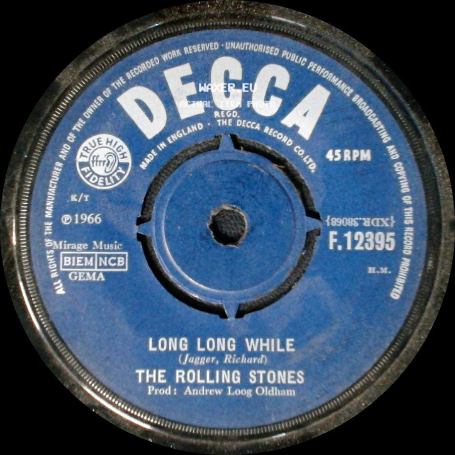 The Rolling Stones - Paint It, Black / Long Long While side B