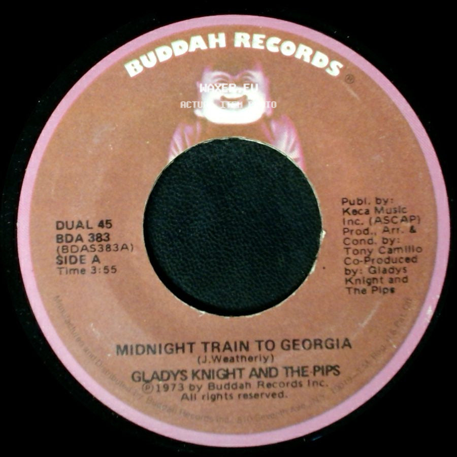 Gladys Knight And The Pips - Midnight Train To Georgia / Window Raising Granny side A