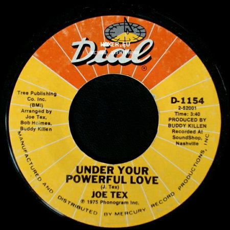 Joe Tex - Under Your Powerful Love / Sassy Sexy Wiggle side A
