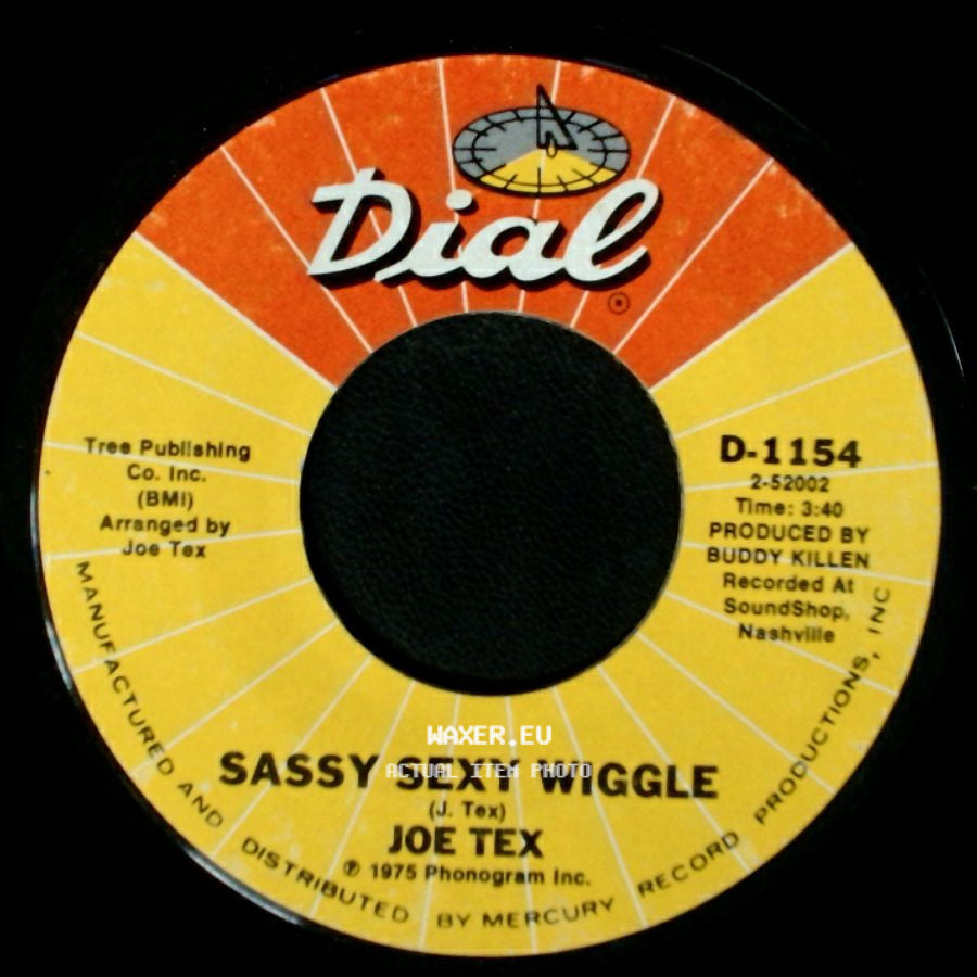 Joe Tex - Under Your Powerful Love / Sassy Sexy Wiggle side B