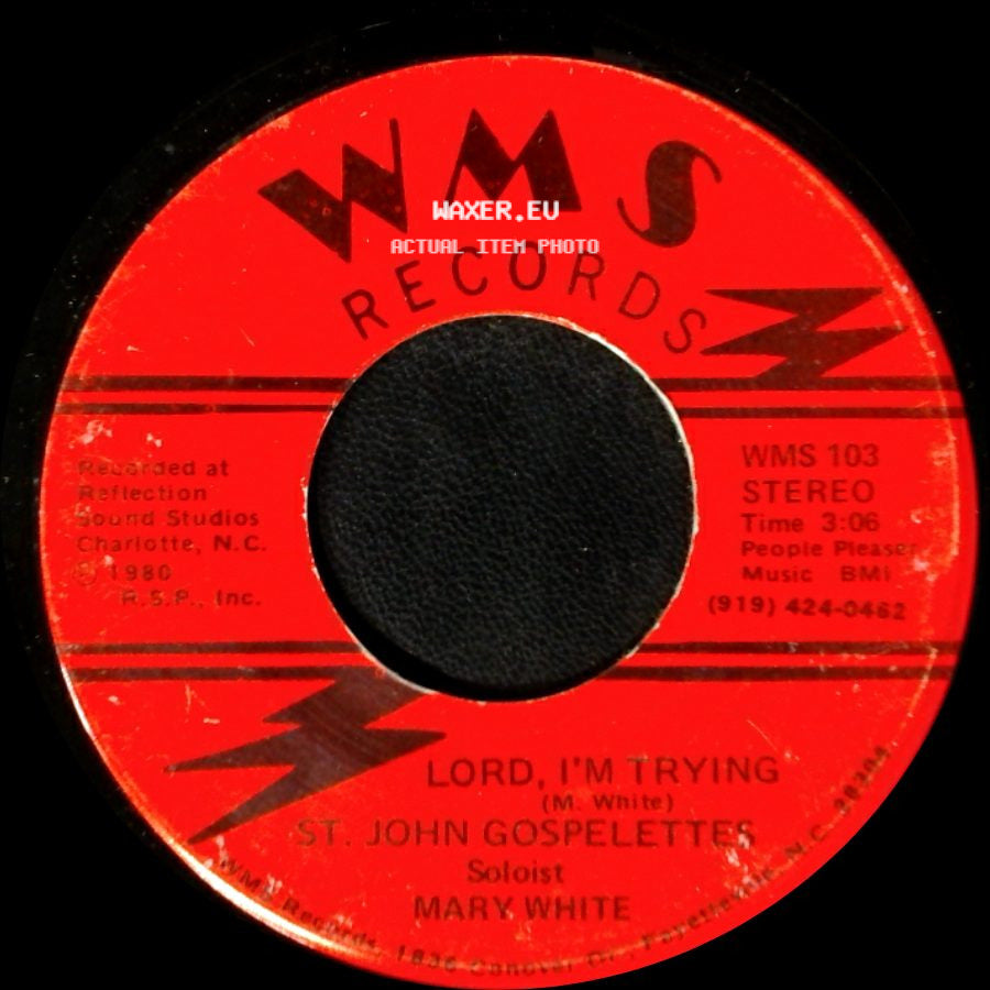St. John Gospelettes - Lord, I'm Trying / Remember Me side A