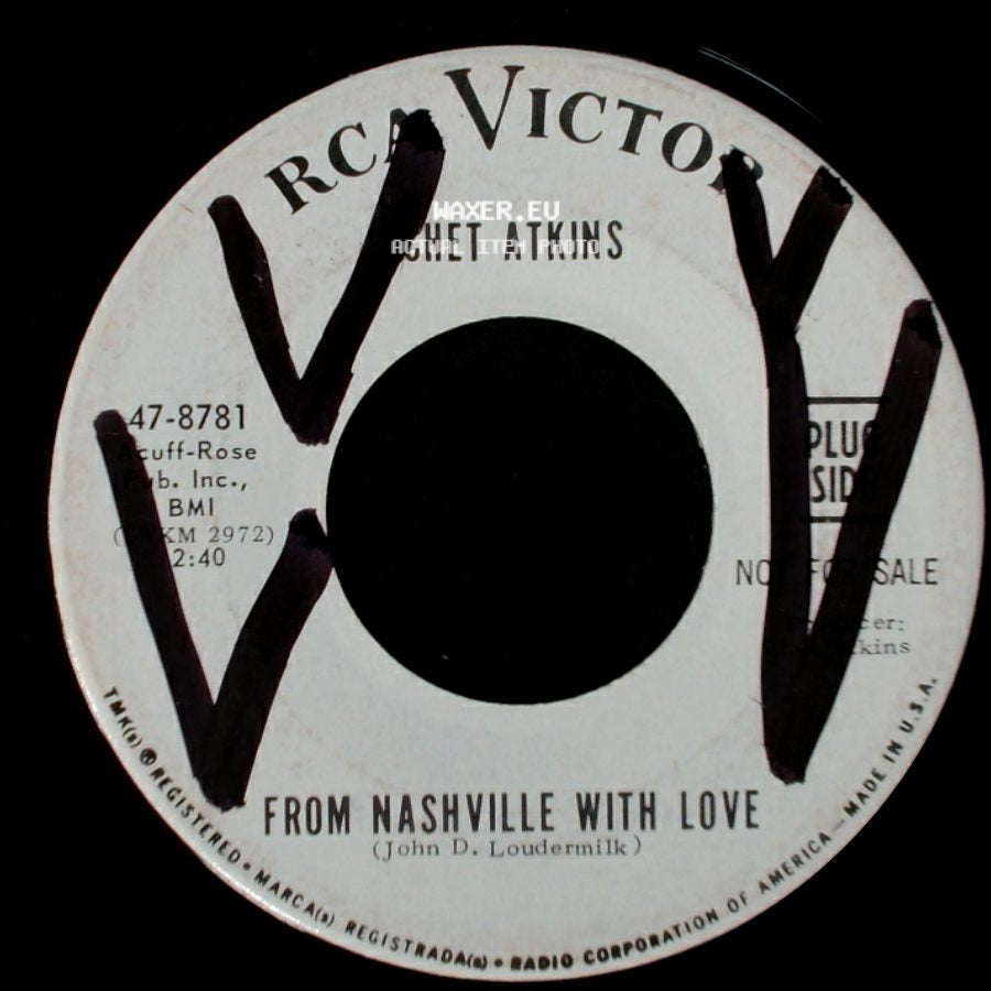 Chet Atkins - From Nashville With Love / Rhythm Guitar side A