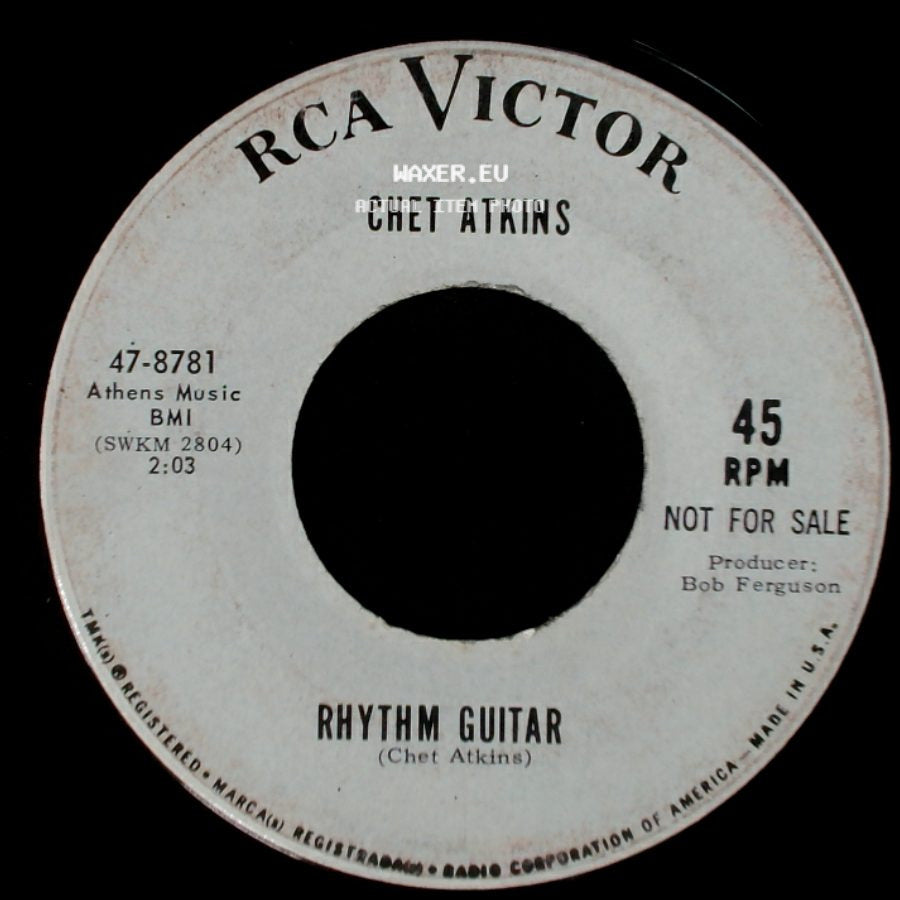 Chet Atkins - From Nashville With Love / Rhythm Guitar side B