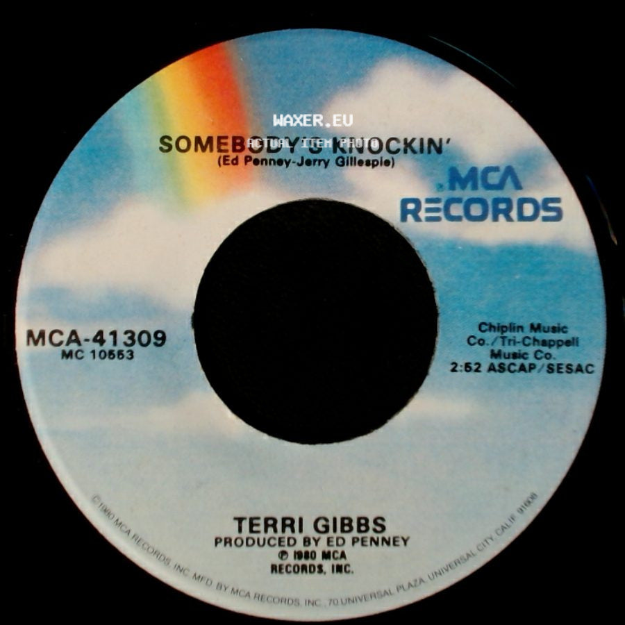 Terri Gibbs - Somebody's Knockin' / Some Days It Rains All Night Long side A