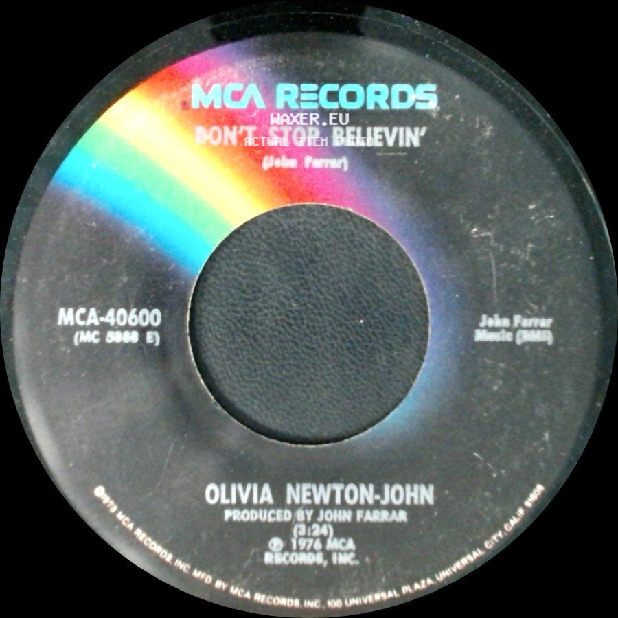 Olivia Newton-John - Don't Stop Believin' / Greensleeves side A