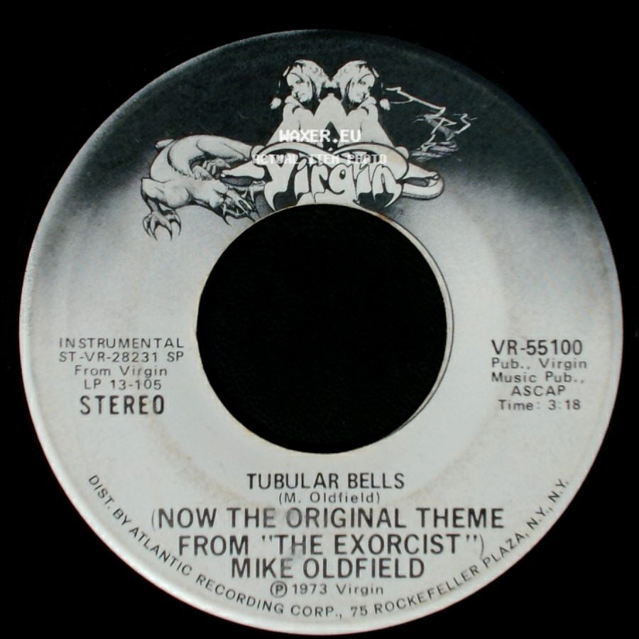 Mike Oldfield - Tubular Bells / Tubular Bells (Now The Original Theme From "The Exorcist") side B