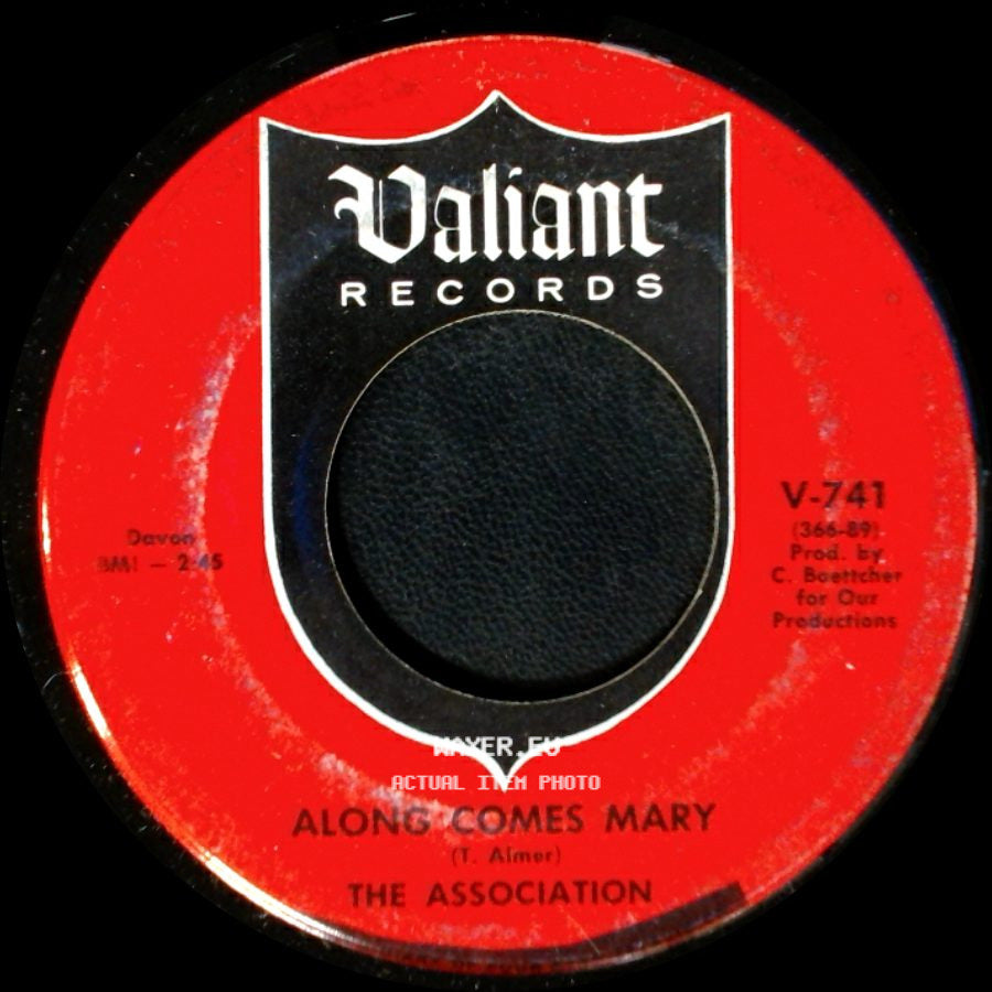 The Association - Along Comes Mary / Your Own Love side A