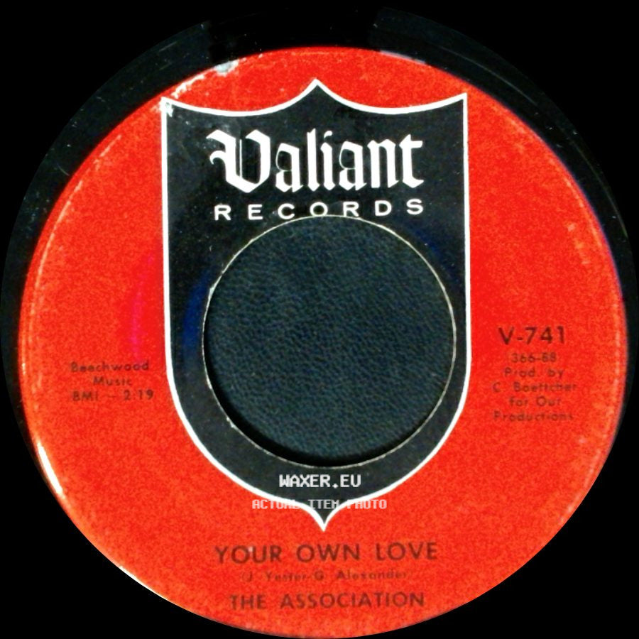 The Association - Along Comes Mary / Your Own Love side B