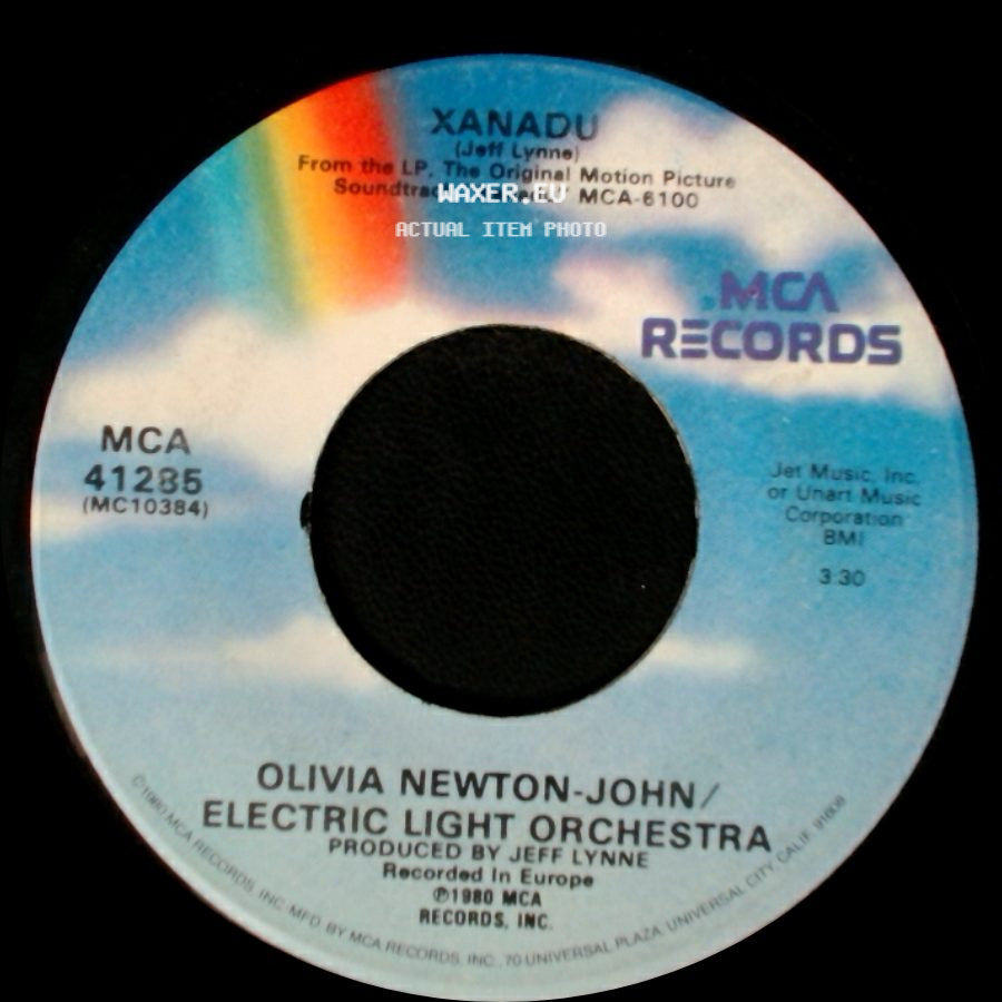 Olivia Newton-John / Electric Light Orchestra / Olivia Newton-John With Gene Kelly - Xanadu / Whenever You're Away From Me side A